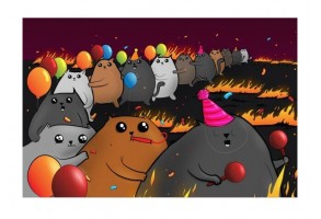 Експлодиращи Котета - Игра с карти (парти кутия)