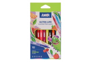 Флумастери ароматни 10 цвята ULTRA LIFE