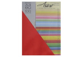Копирна хартия Artist Color А4 80g, 4х25л. наситен