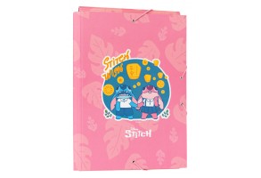 Папка тип кутия с ластик STITCH