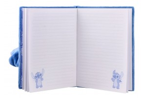 Плюшен тефтер STITCH