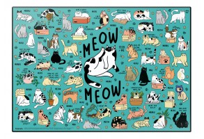 Подложка за бюро КОТКИ