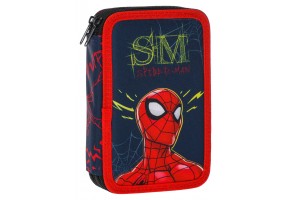 Пълен несесер с 2 ципа PLAY SPIDERMAN