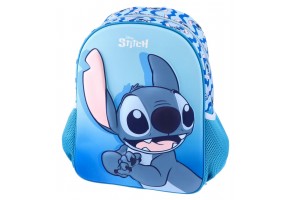 Раницa за детска градина 3D STITCH BLUE