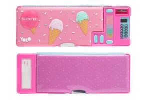 Ретро ароматизиран несесер с калкулатор ICE CREAM