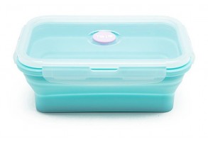 Сгъваема кутия за храна PASTEL LIGHT BLUE