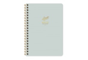 Тефтер А5 96 Л. РЕД ТВЪРДА КОРИЦА, СПИРАЛА, WRITE FOR A START