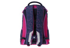 Ученическа раница  APOLLO MINI ERGO RHOMBOID PINK