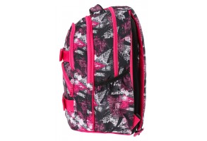 Ученическа раница DEXTER MINI ERGO ABSTRACT PINK