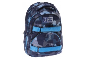 Ученическа раница DEXTER MINI ERGO MILITARY BLUE
