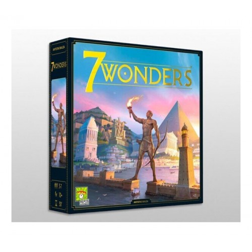 7 Wonders 2nd Edition българско издание - стратегическа игра за 3 до 7 играча