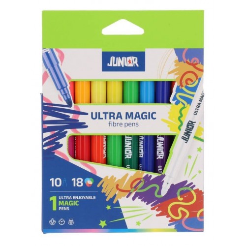 Флумастери 10 цвята ULTRA MAGIC