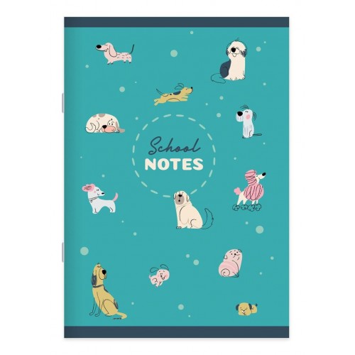Тетрадка А4 80 Л., МКВ, КАРТОНЕНА КОРИЦА, PETS