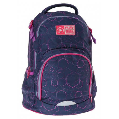 Ученическа раница  APOLLO MINI ERGO RHOMBOID PINK