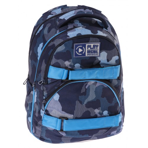 Ученическа раница DEXTER MINI ERGO MILITARY BLUE