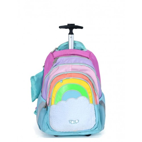Ученическа раница с колела RAINBOW